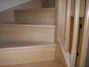 Oak staircase, Long Crendon, Buckinghamshire